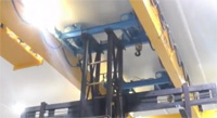 GH CRANES & COMPONENTS double girder bridge Crane for customer testero Aciturri Composites, SLU